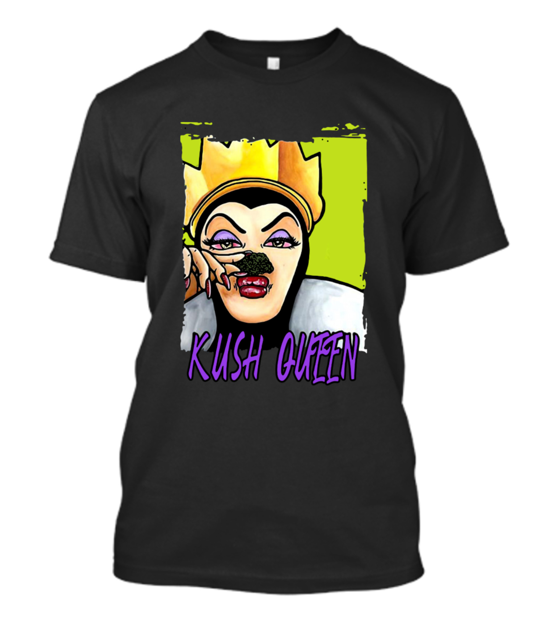 Kush Queen Weed Cannabis T-Shirt