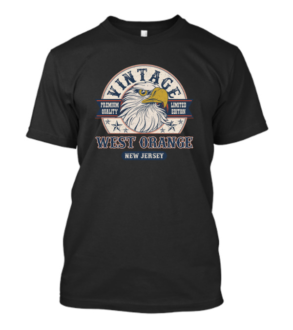 Vintage West Orange New Jersey Eagle T-Shirt