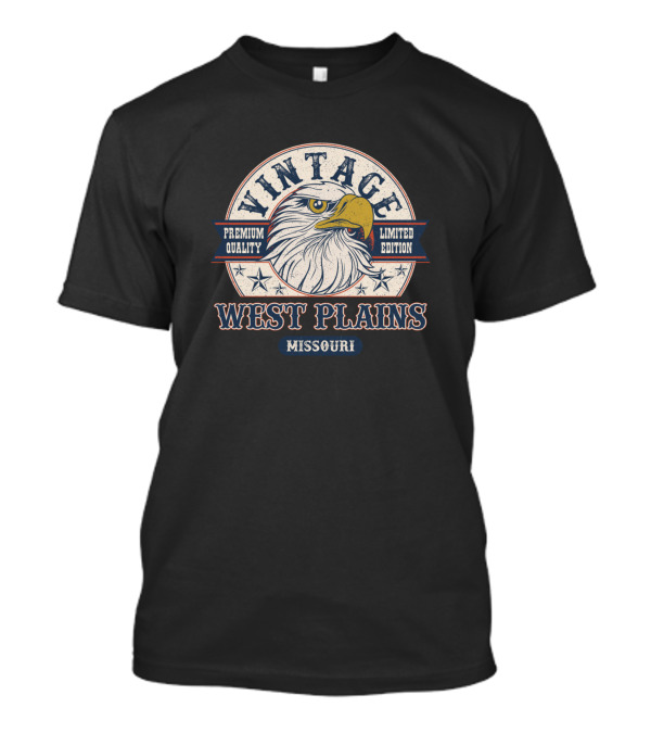 VINTAGE WEST PLAINS MISSOURI EAGLE T-Shirt