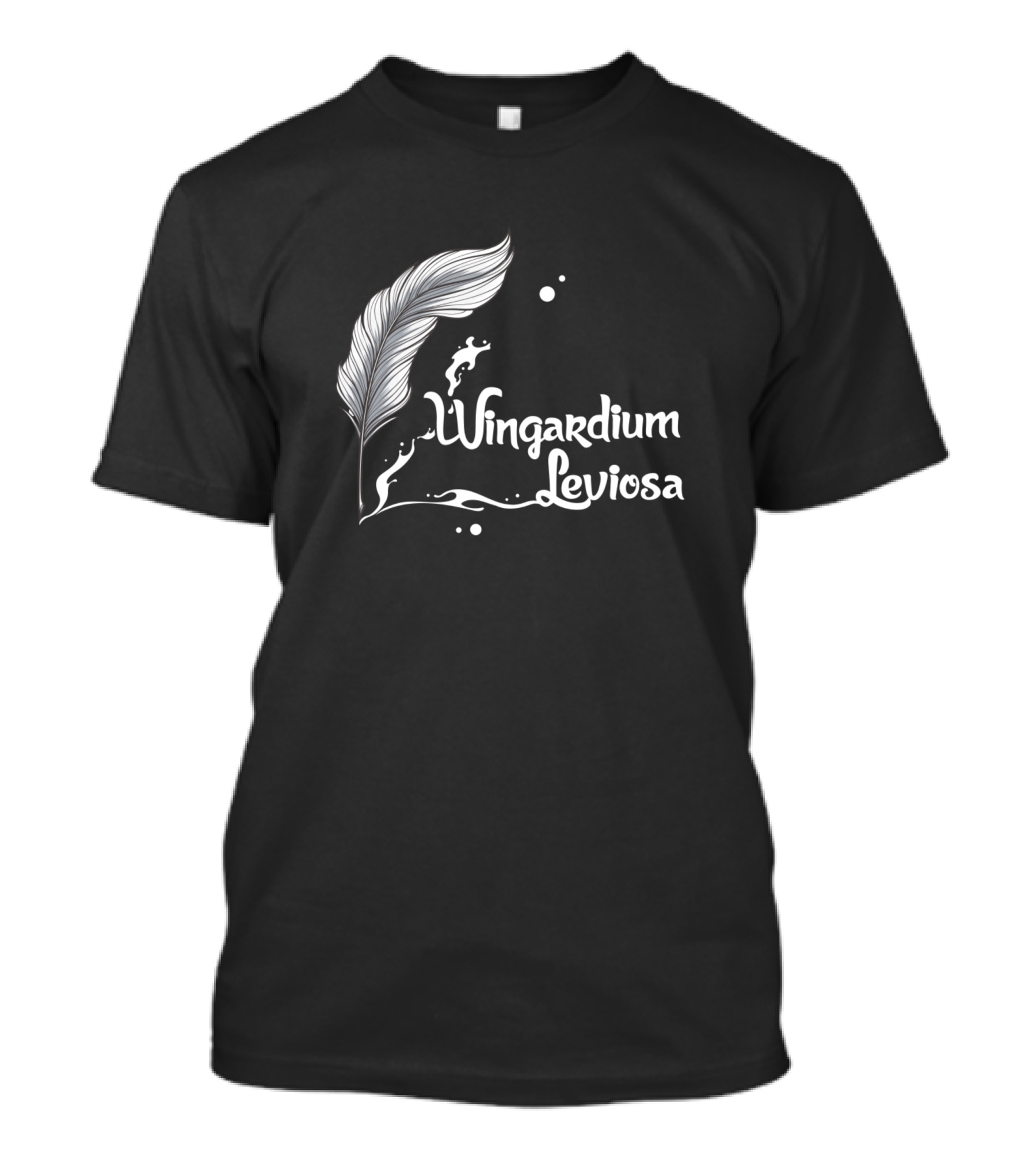 Wingardium Leviosa Magical Feather T-Shirt