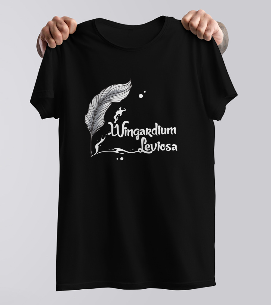 Wingardium Leviosa Magical Feather T-Shirt