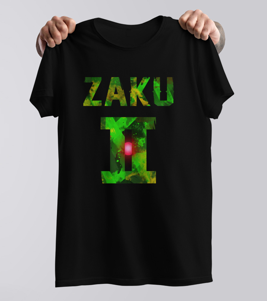 Zaku II Chibi Green Mecha T-Shirt