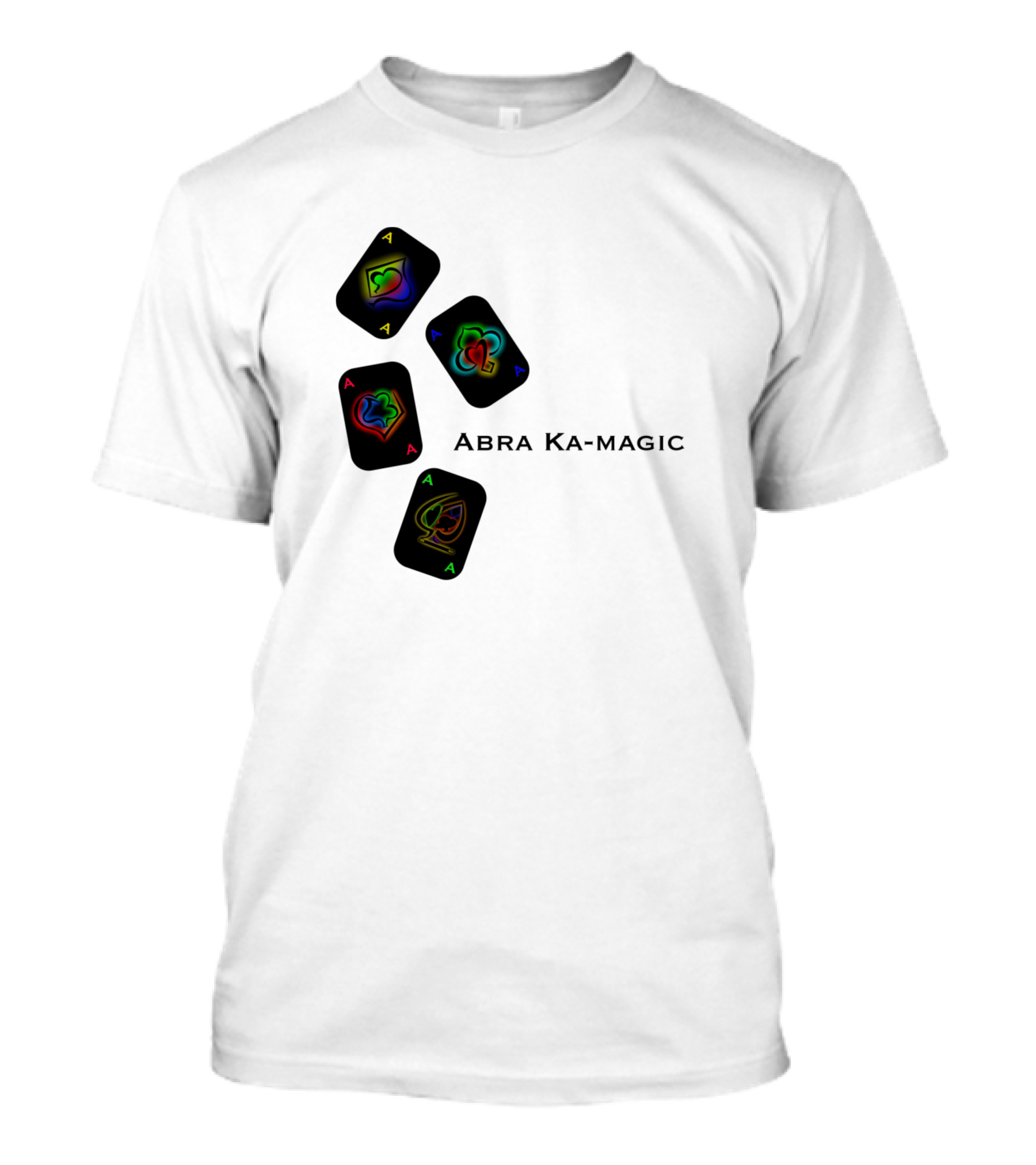 Abra Ka-magic Neon 4 Aces T-Shirt