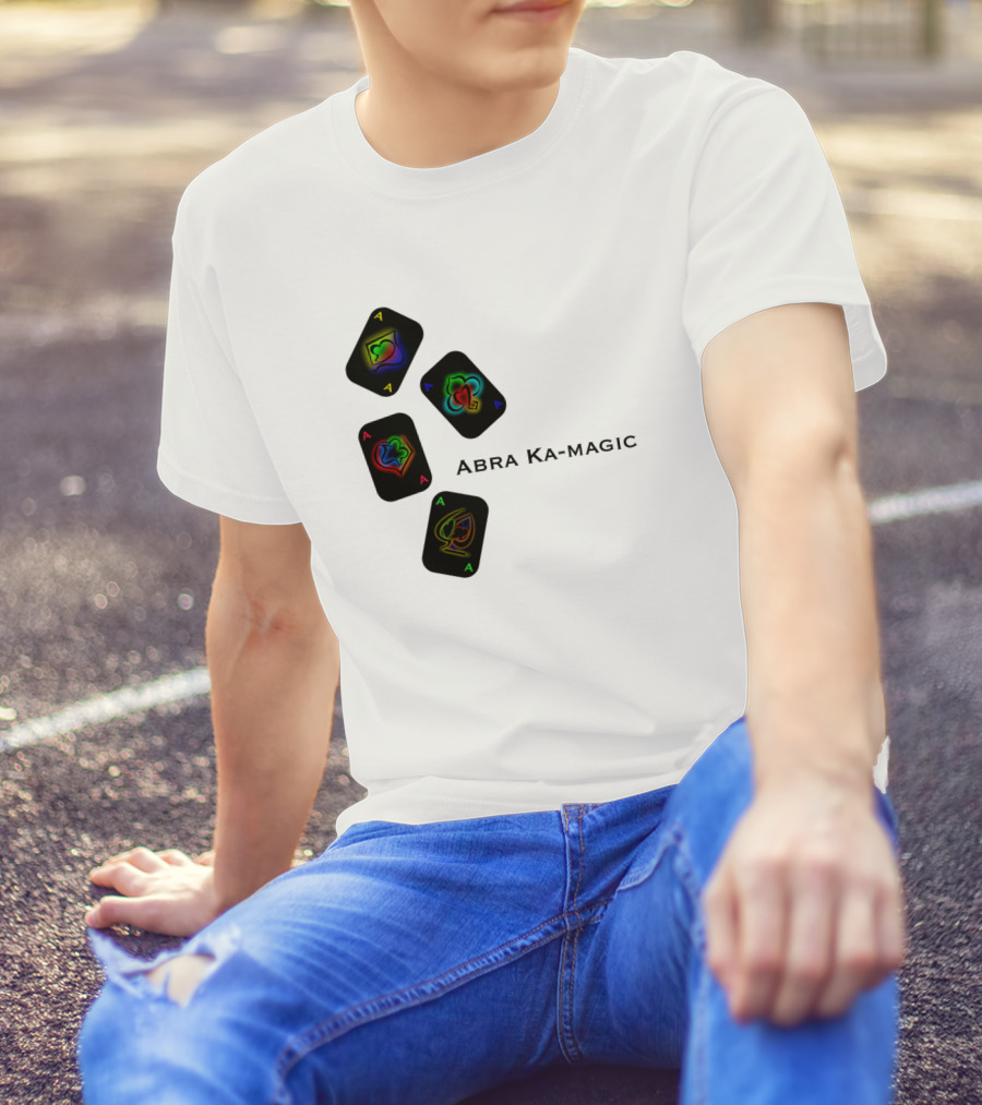 Abra Ka-magic Neon 4 Aces T-Shirt