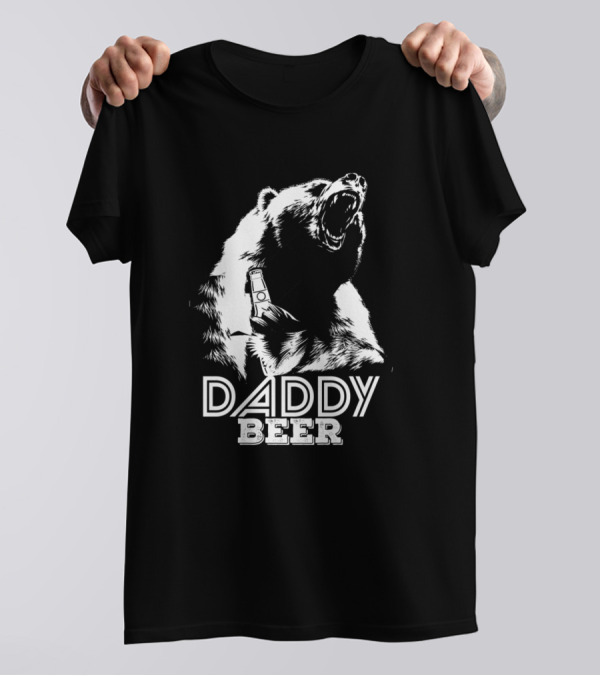 Daddy Beer Bear Roar T-Shirt