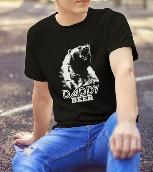 Daddy Beer Bear Roar T-Shirt