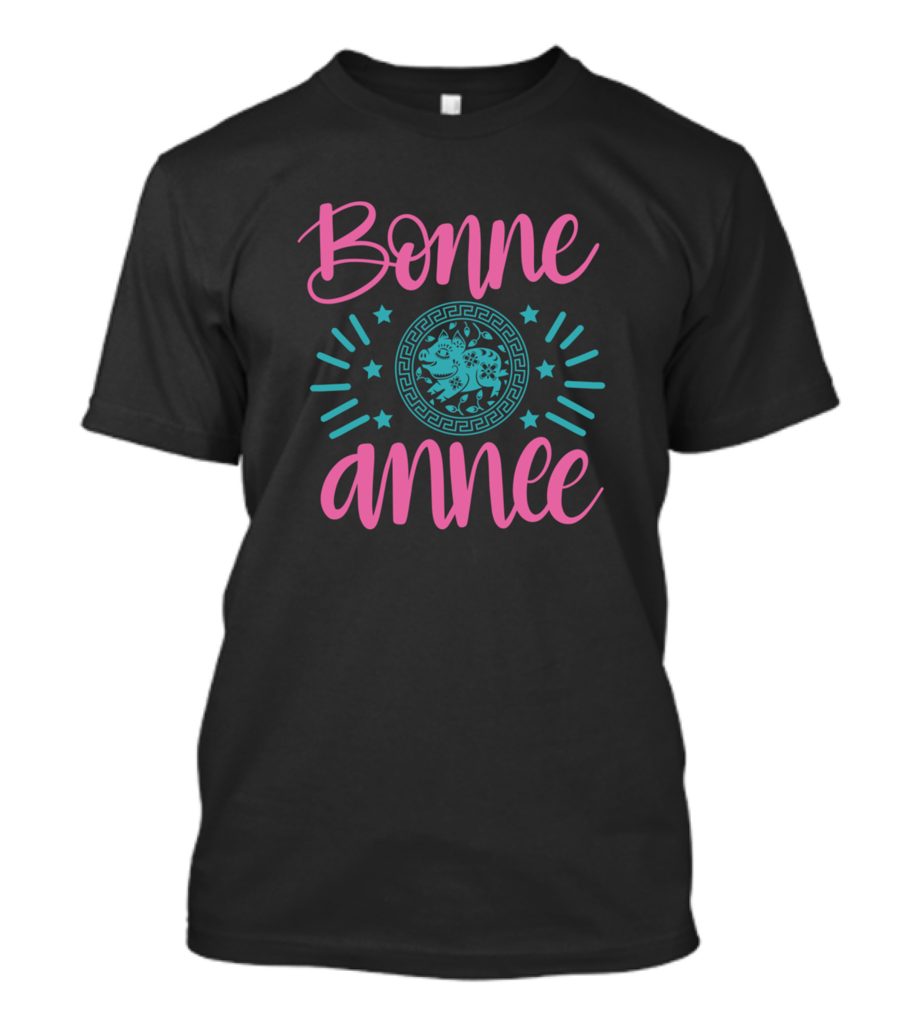Bonne Annee Zodiac Stars Festive T-Shirt