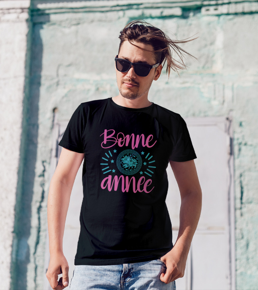 Bonne Annee Zodiac Stars Festive T-Shirt