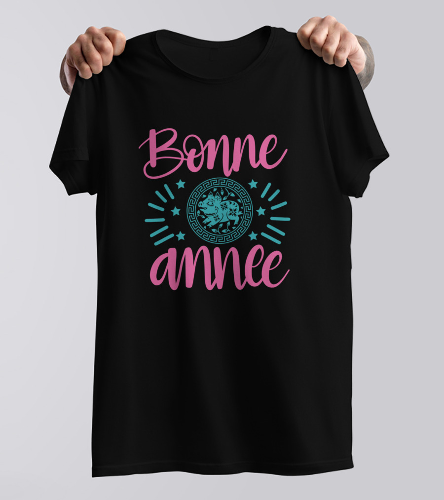 Bonne Annee Zodiac Stars Festive T-Shirt
