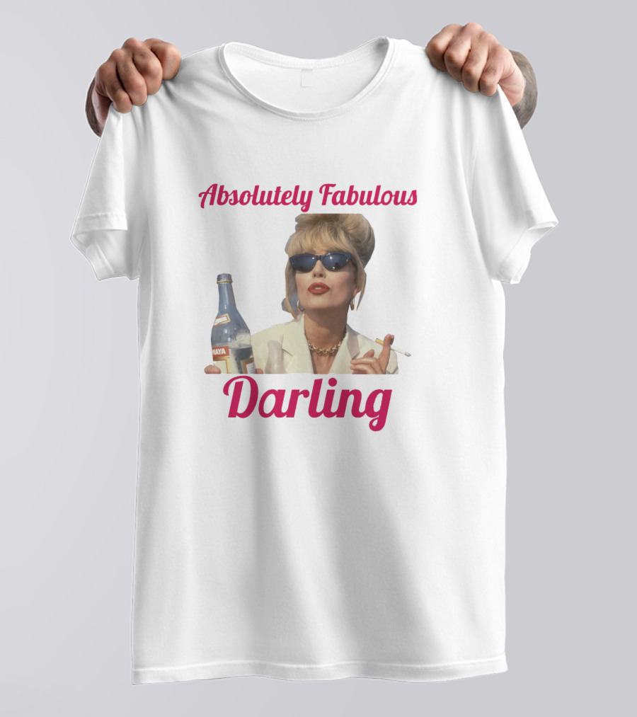 Absolutely Fabulous Darling Patsy Stone Cheers Sweetie T-Shirt