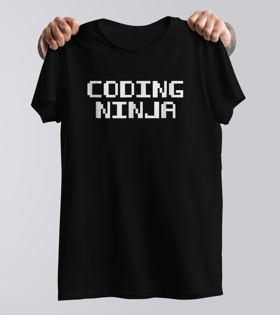 Coding Ninja Computer Programmer Gamer T-Shirt