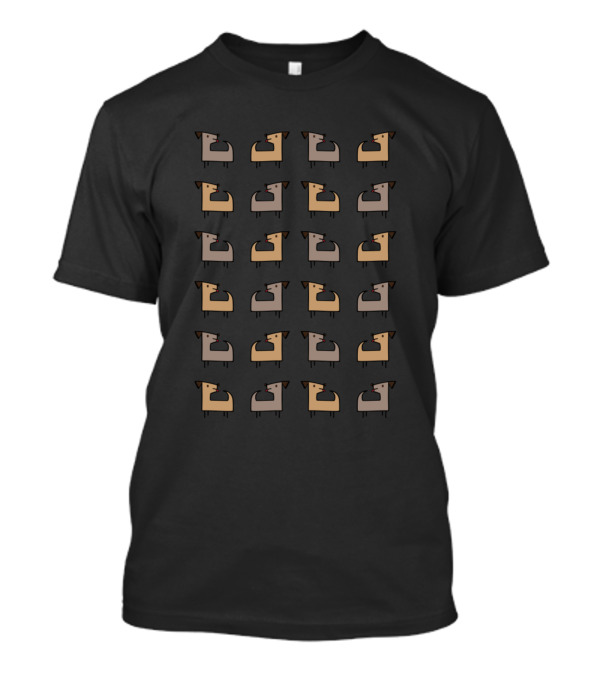 Dog Art Chocolate Mini Dog Cookies T-Shirt