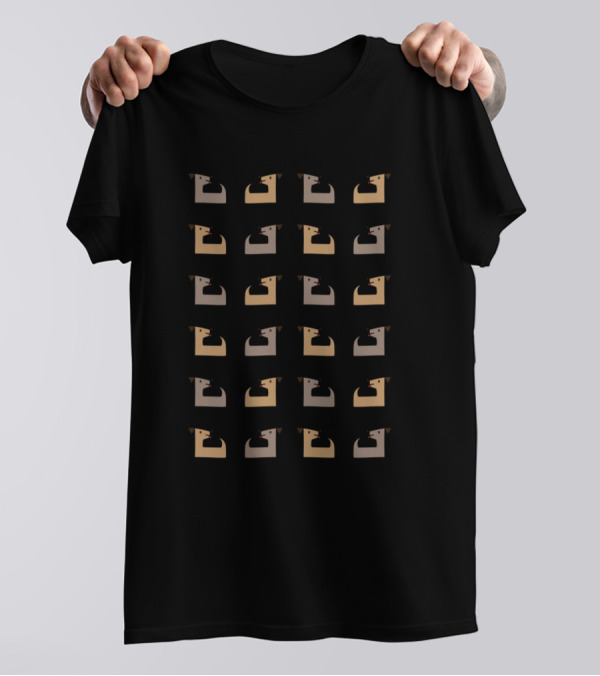 Dog Art Chocolate Mini Dog Cookies T-Shirt