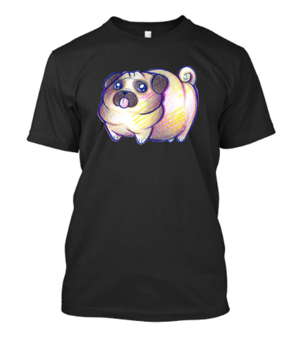 Dog Pug Fantasy Magic Luxury Royal Cute Adorable Playful T-Shirt