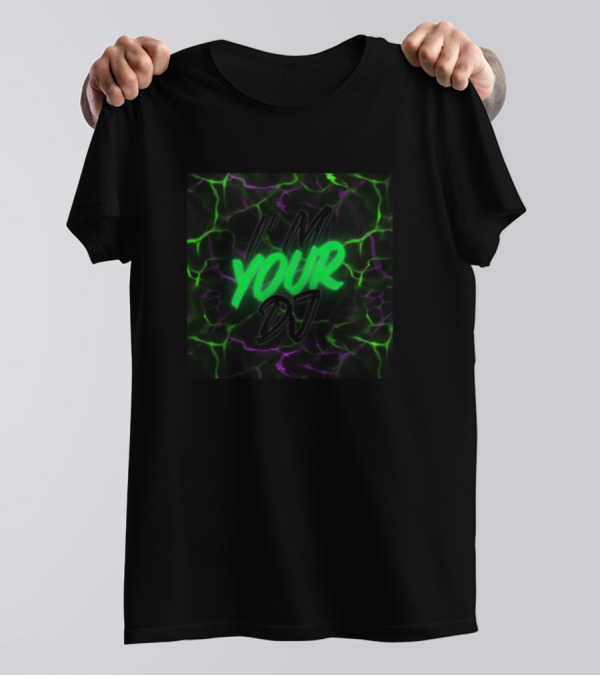 I'M Your DJ Forehand And Backhand Neon Vibes T-Shirt