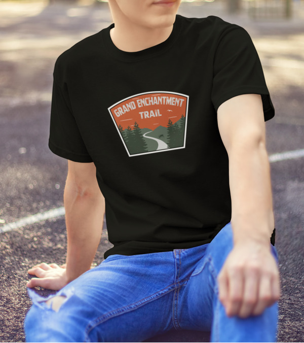 Grand Enchantment Trail Scenic Landscape With Mountains And Trees T-Shirt