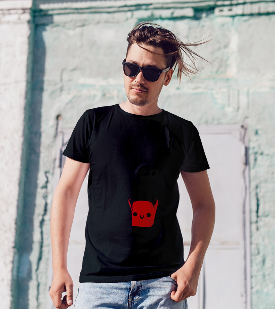 I'm Nicer Than My Face Looks Cute Smiling Fries T-Shirt