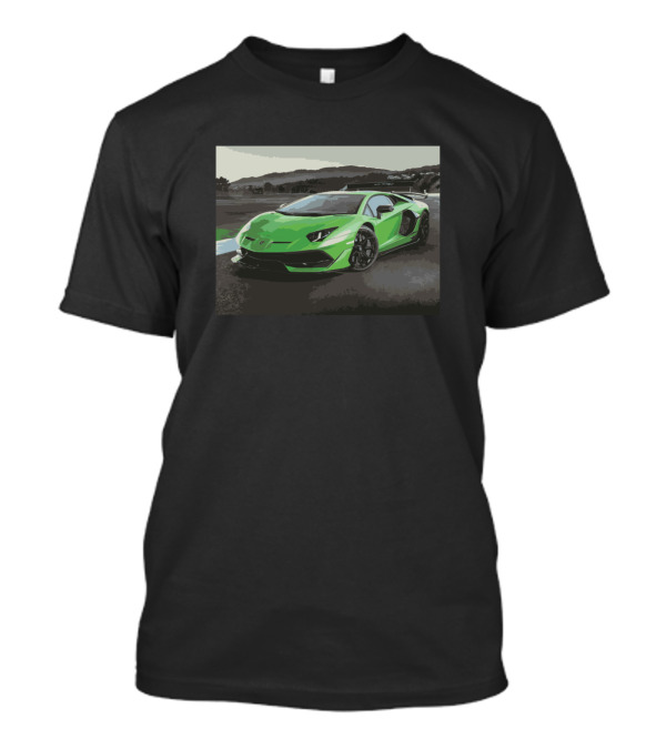 Lamborghini Huracan Green Supercar T-Shirt