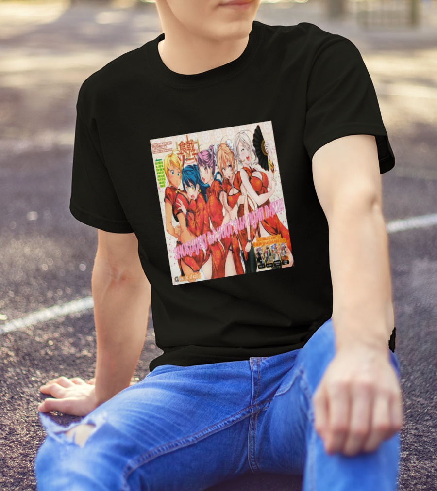 Shokugeki No Soma Nakiri Erina Chinese Dress Manga Art Girls T-Shirt