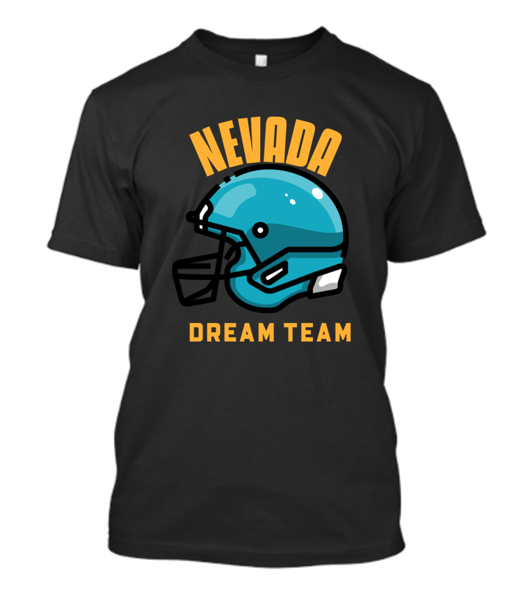 Nevada Dream Team Beach American Football T-Shirt