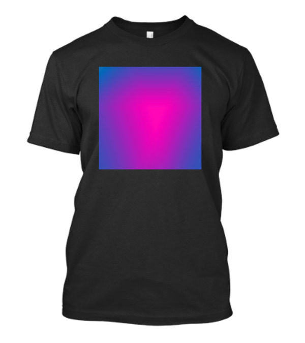 Pink Blue Gradient Texture T-Shirt