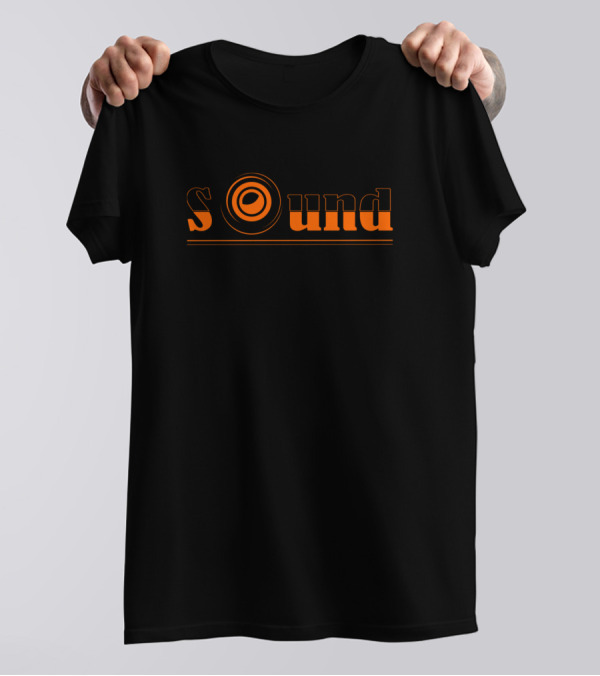 Sound Retro Circular Logo T Shert T-Shirt
