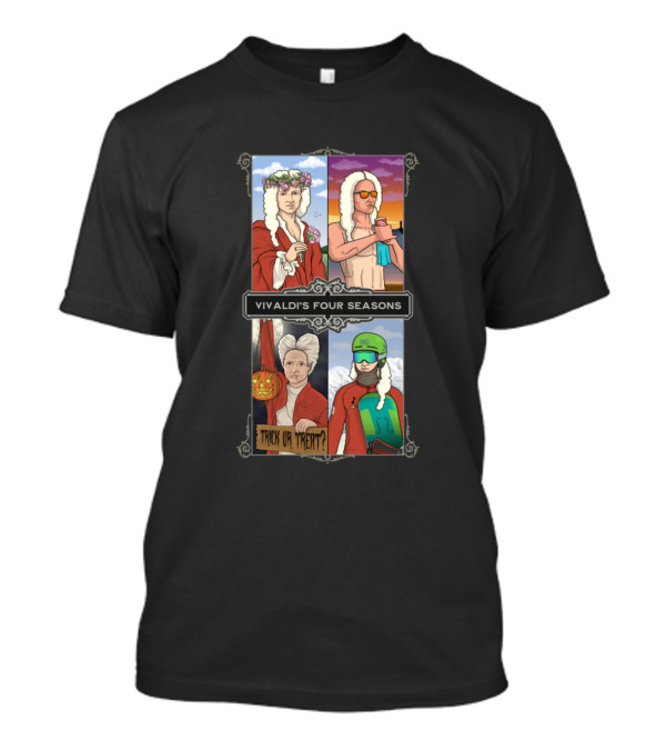 Vivaldi's Four Seasons Trick Or Treat Summer Winter T-Shirt