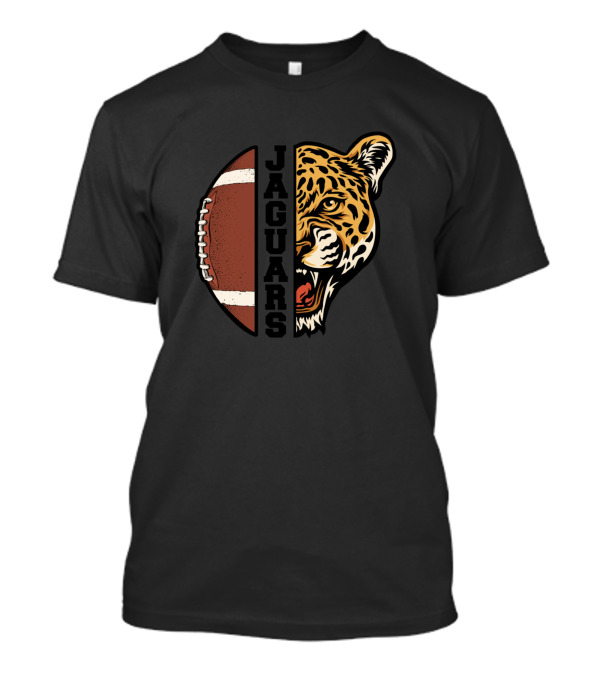Jaguars Football Team Wildcat Emblem T-Shirt