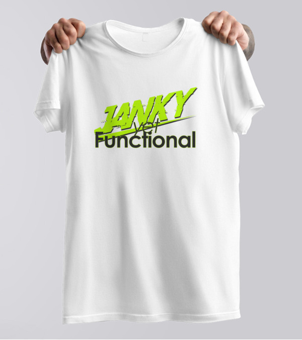 Janky Yet Functional Bold Neon T-Shirt