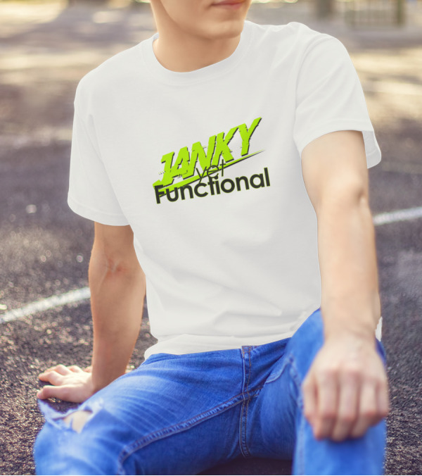 Janky Yet Functional Bold Neon T-Shirt