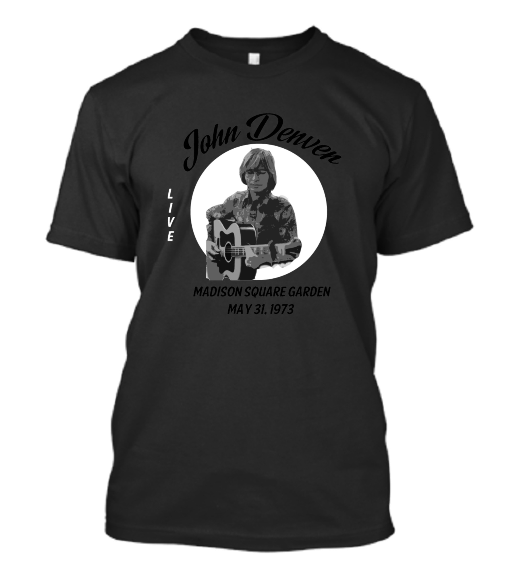John Denver Live Madison Square Garden May 31 1973 T-Shirt