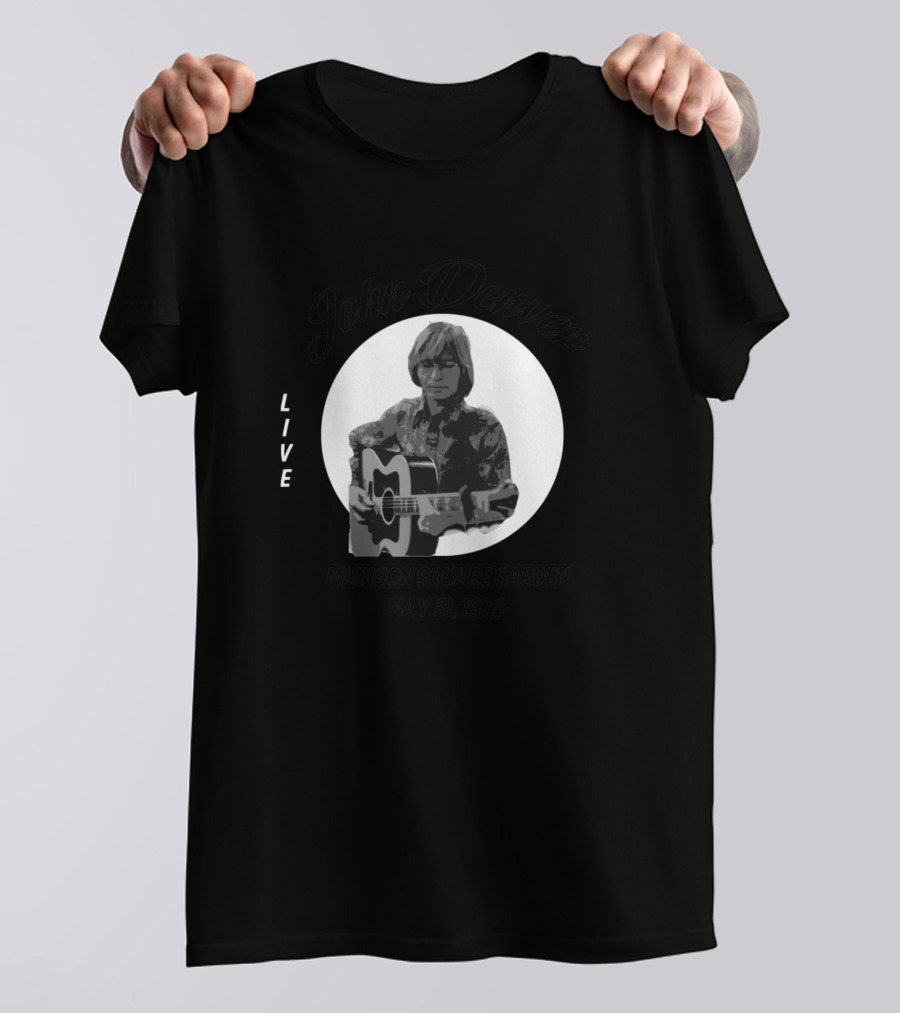 John Denver Live Madison Square Garden May 31 1973 T-Shirt