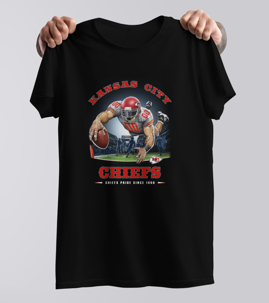 Kansas City Chiefs Football Pride Since 1960 T-Shirt