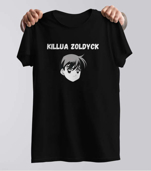 Killua Zoldyck Hunter X Hunter Anime Character Face T-Shirt