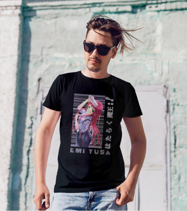 EMI YUSA HATARAKU MAOU SAMA ANIME CHARACTER T-Shirt