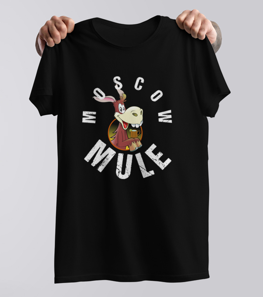 Lustiges Cocktail Motiv R Männer Und Frauen Moscow Mule T-Shirt