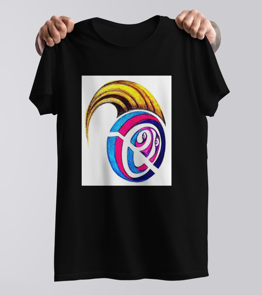 Masculine Feminine Pop Art Abstract T-Shirt