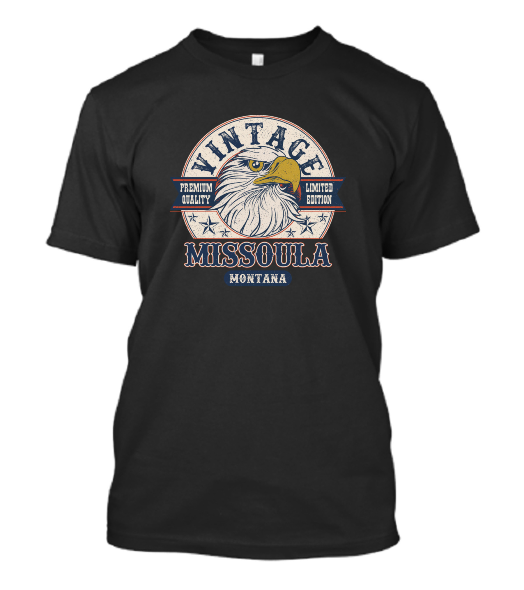 Vintage Missoula Montana Eagle T-Shirt