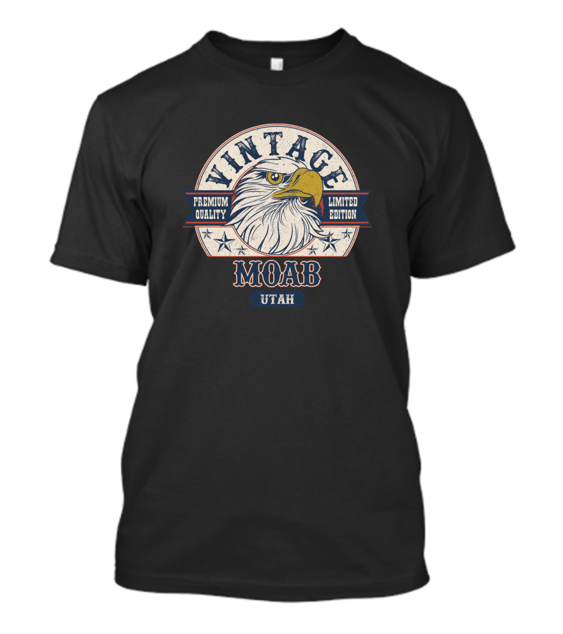 Vintage Moab Utah Premium Quality T-Shirt