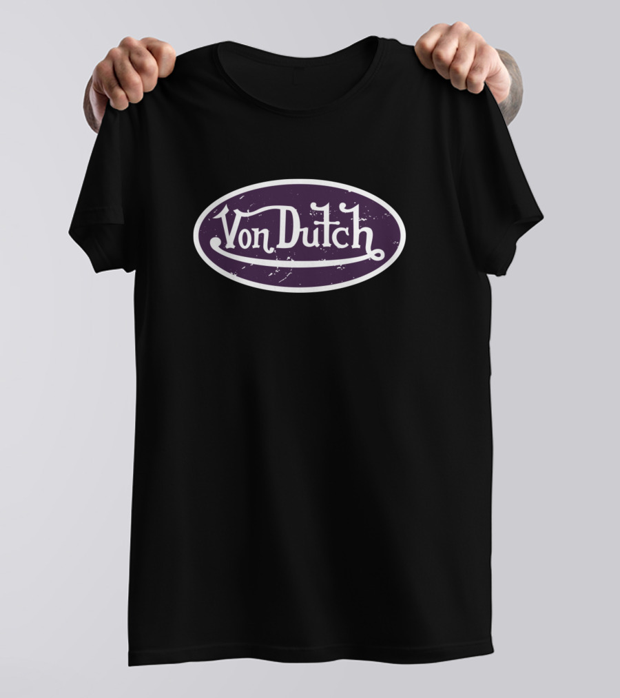 Von Dutch Purpple Made In Dutch T-Shirt