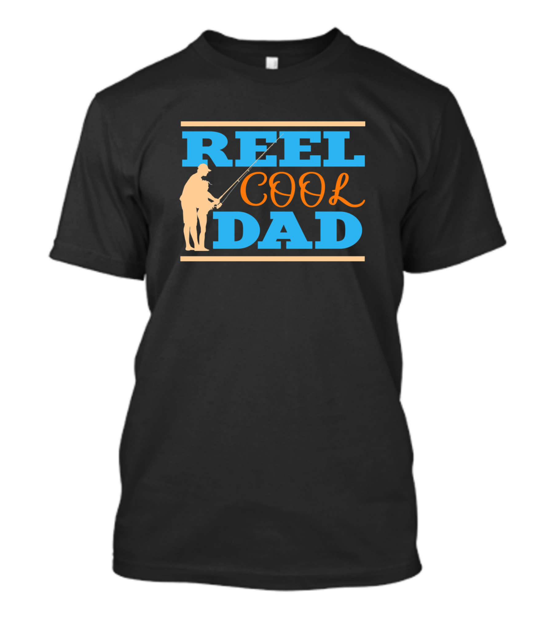 REEL COOL DAD Fishing T-Shirt