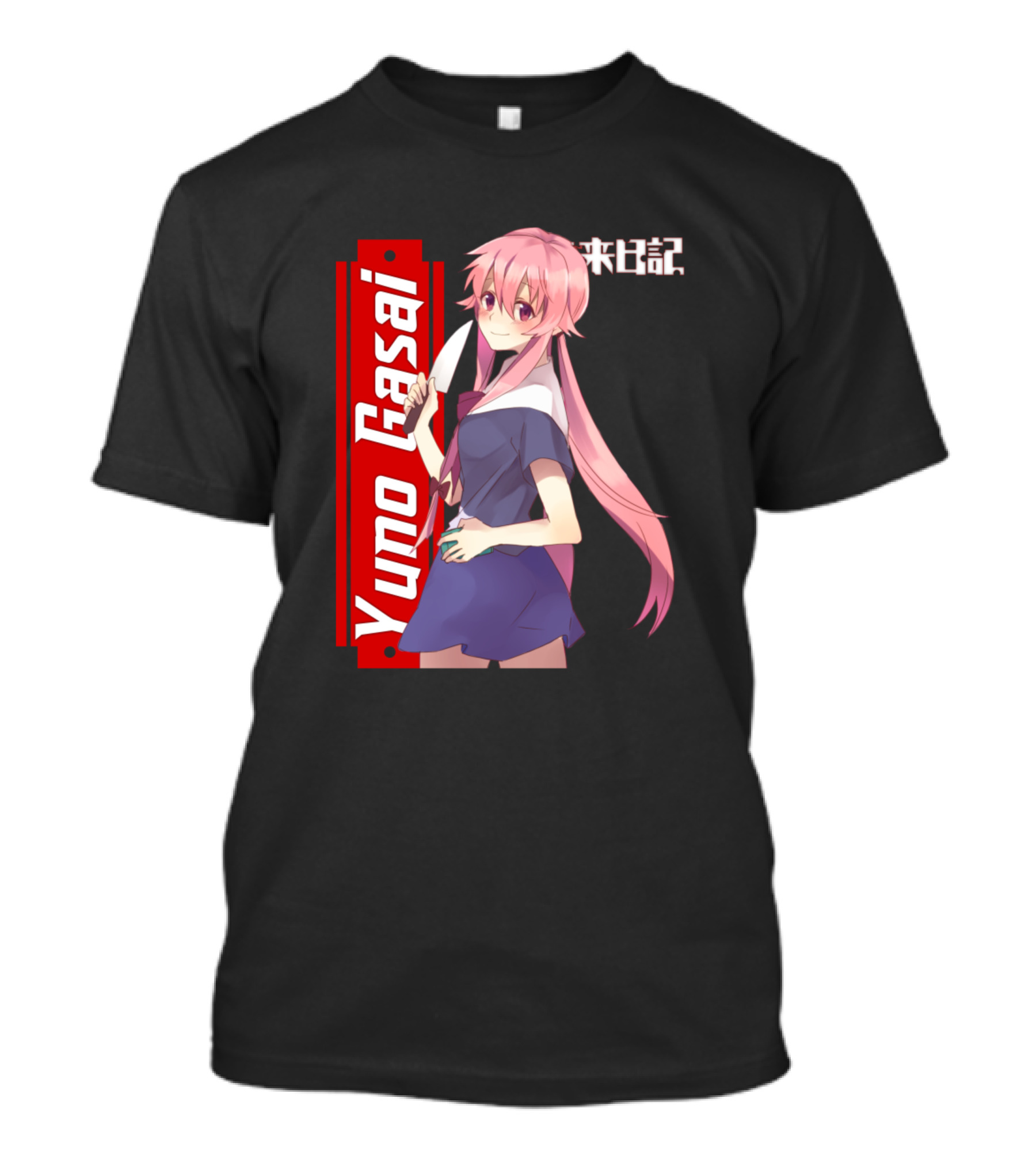 Yuno Gasai Future Diary Sanguinari Side T-Shirt