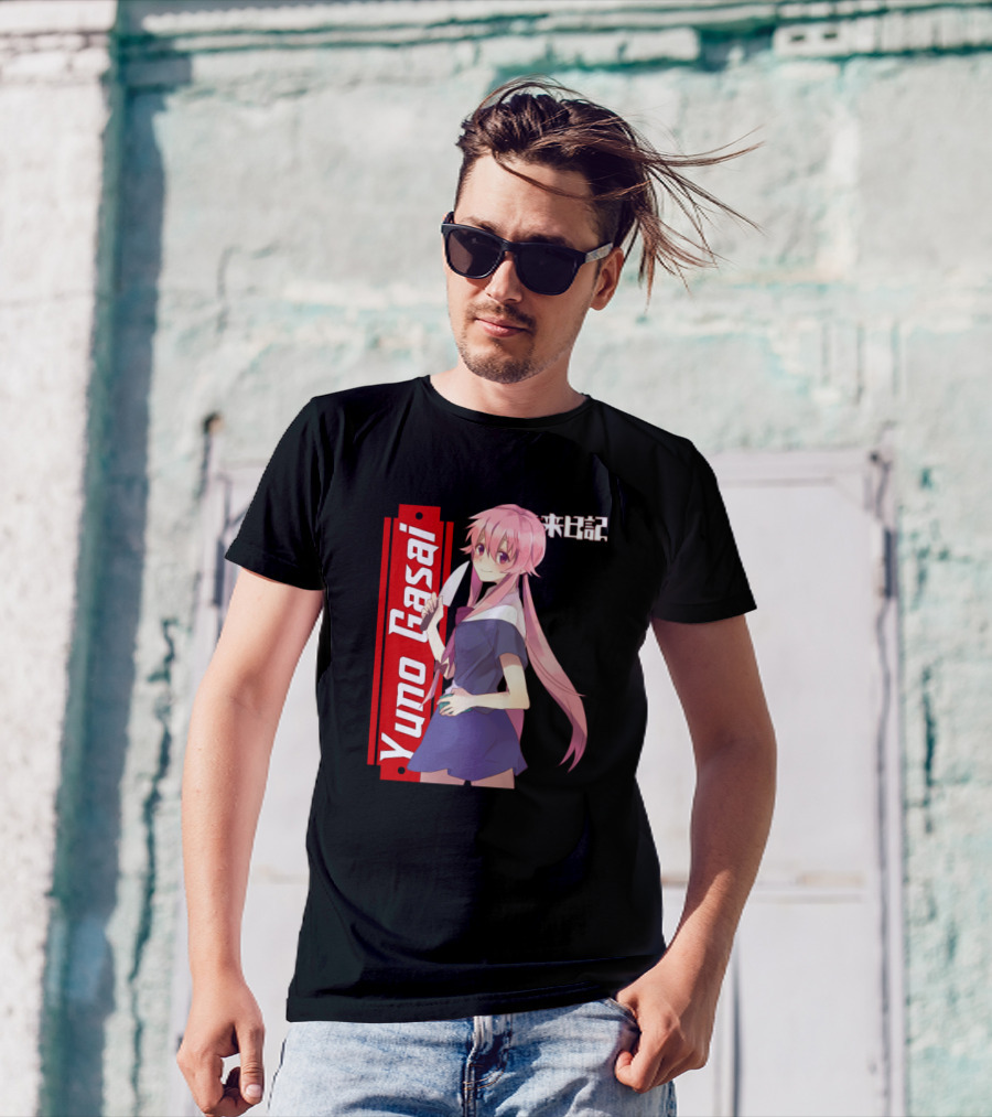 Yuno Gasai Future Diary Sanguinari Side T-Shirt