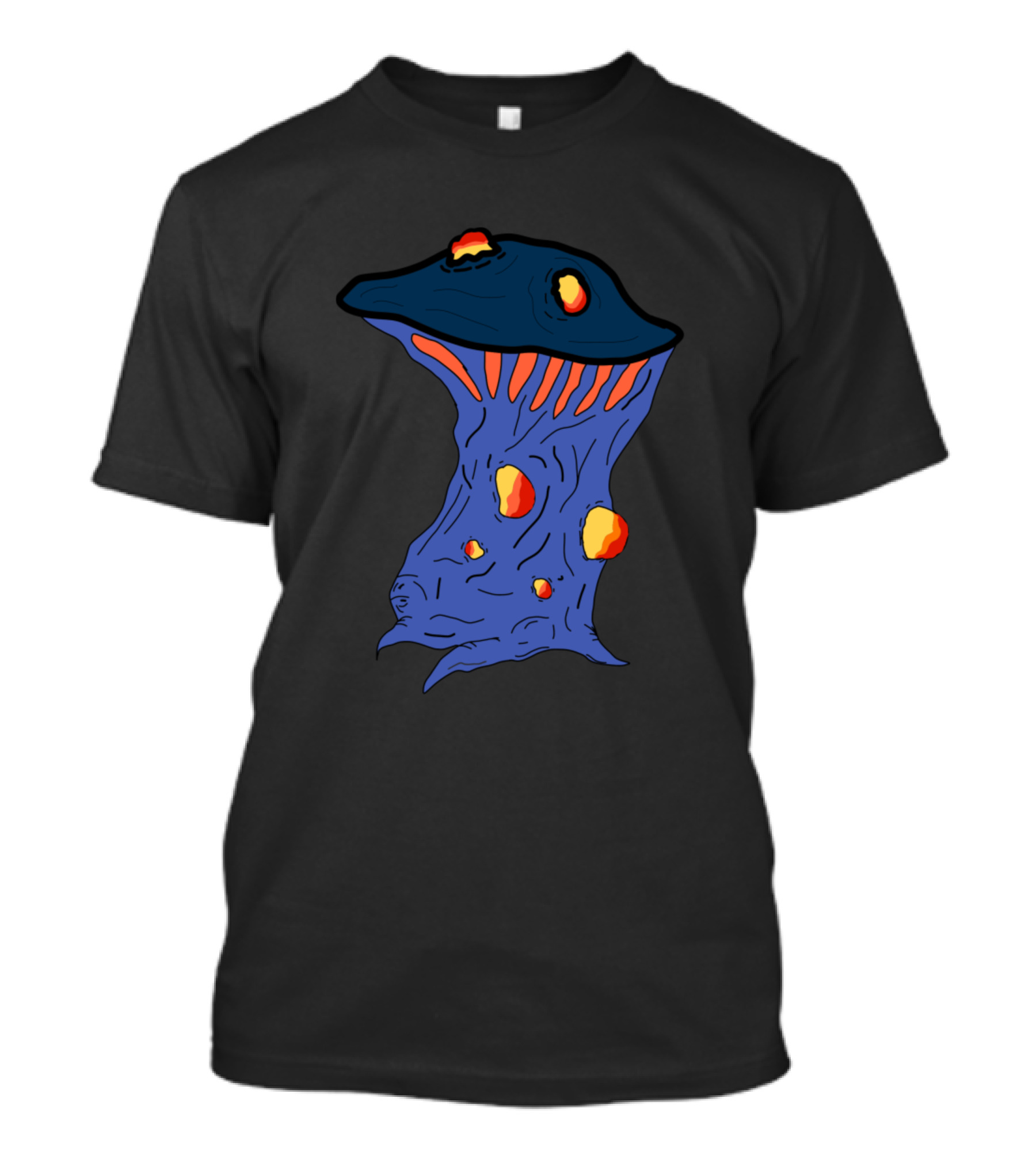 Shroom Psychedelic Vibrant Mushroom T-Shirt