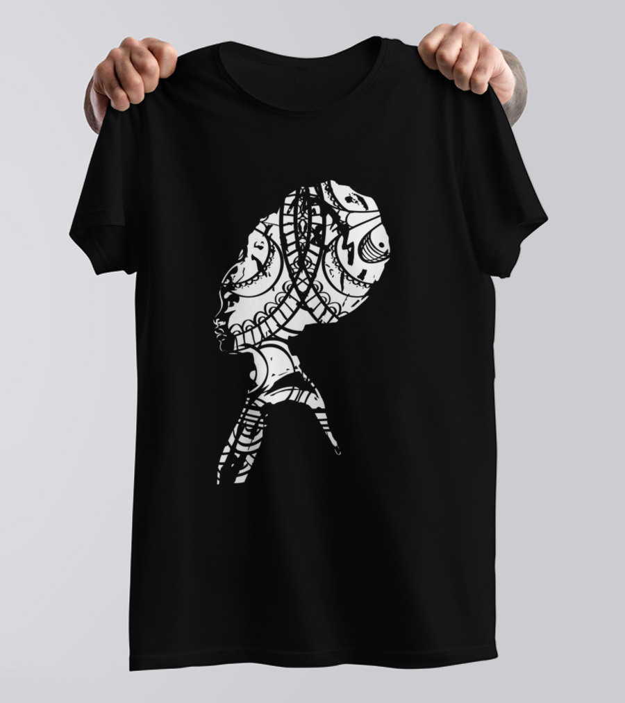 African Great Woman Artistic T-Shirt