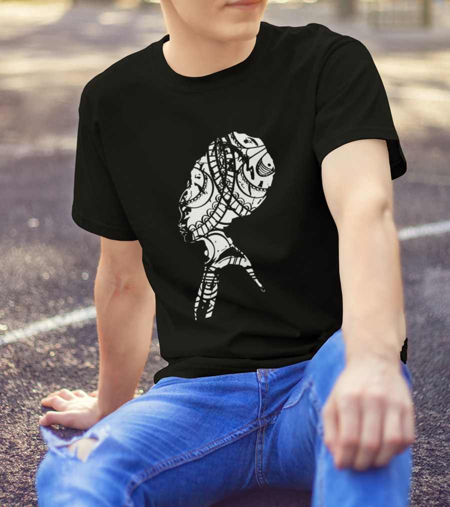 African Great Woman Artistic T-Shirt