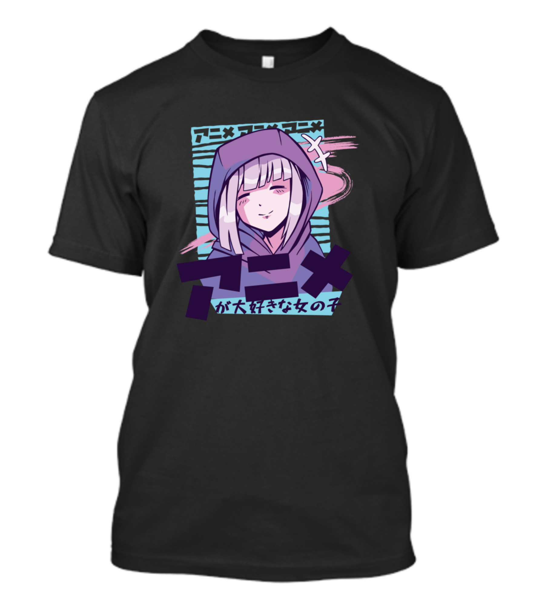 Anime Girls Just A Girl Who Loves Anime T-Shirt