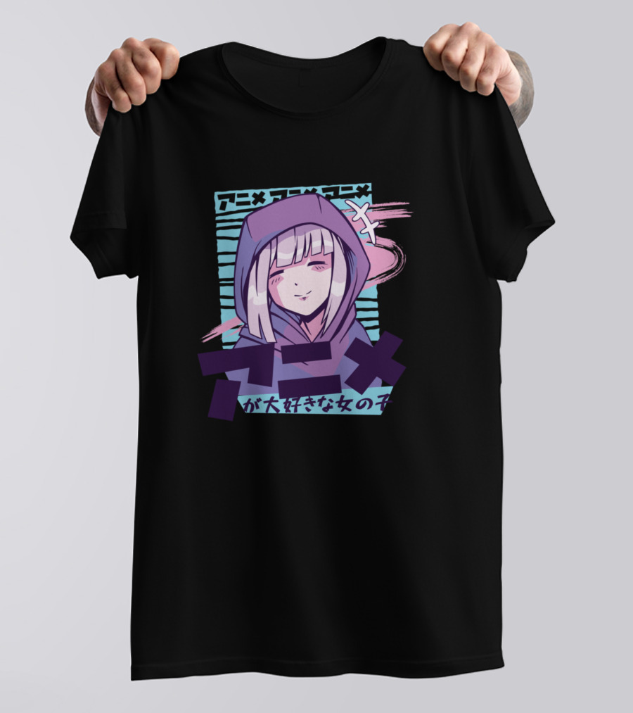 Anime Girls Just A Girl Who Loves Anime T-Shirt