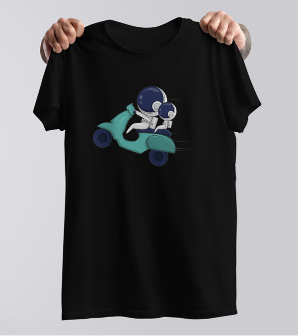 Astro And Scooter Adventure Journey T-Shirt