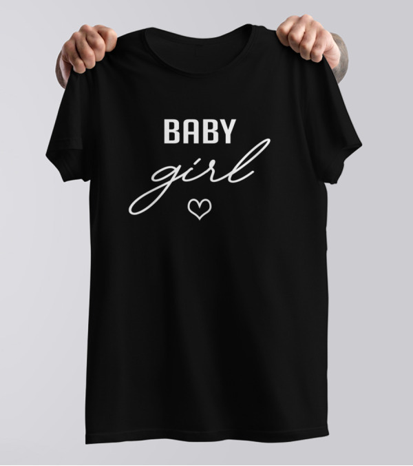 BABY Girl Heart Newborn T-Shirt